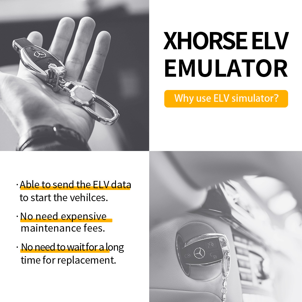 Xhorse ELV Simulator W204(W207 W212) ESL Emulator for Benz by VVDI MB TOOL