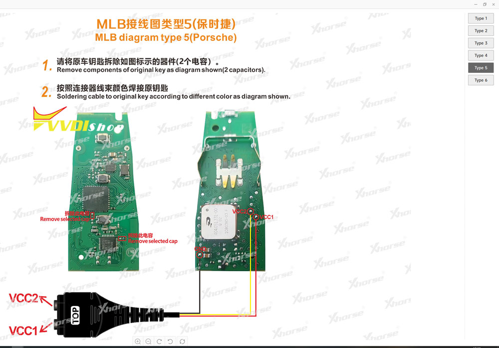 vvdi mlb tool wiring diagram type 5